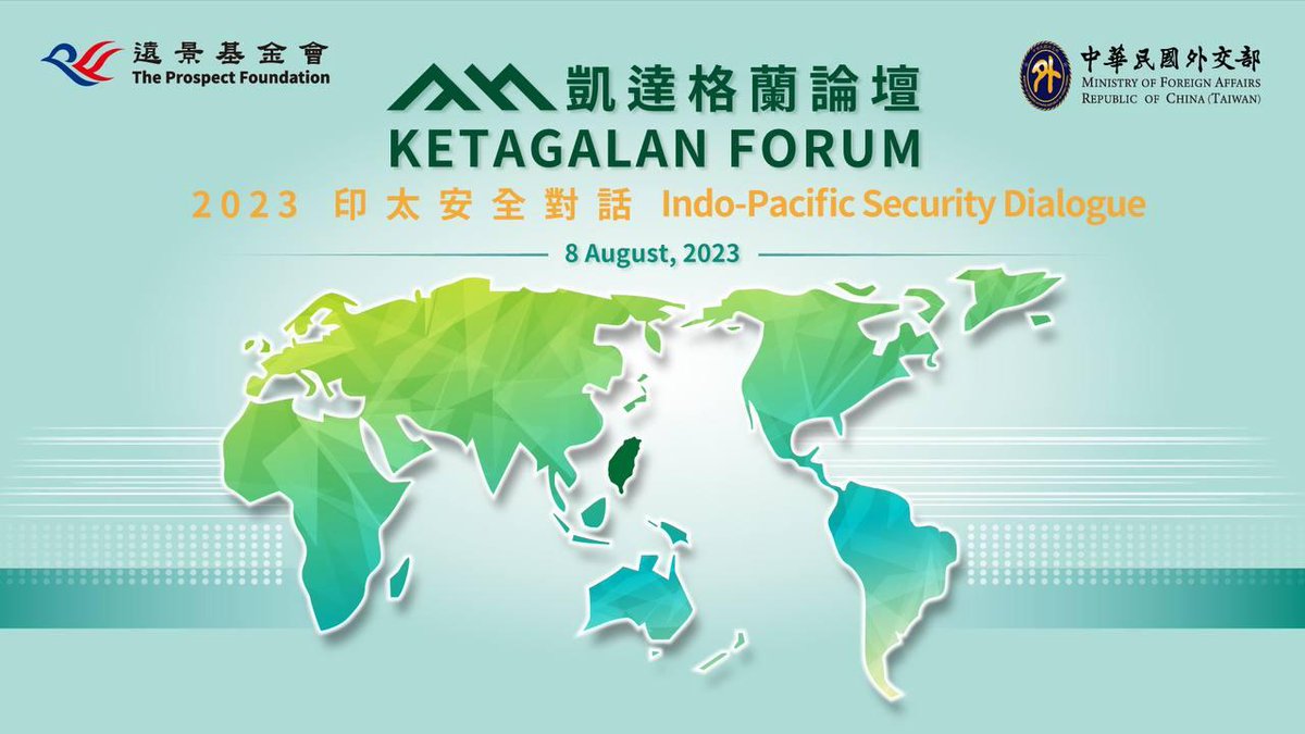 T minus 3 days until Ketagalan Forum—2023 #IndoPacific Security Dialogue opens in #Taiwan🇹🇼! Taro Aso & @Ansip_EU, former PMs of #Japan🇯🇵 & #Estonia🇪🇪 respectively, lead a lineup of world-class experts versed in regional challenges. Learn more at ketagalanforum.tw!