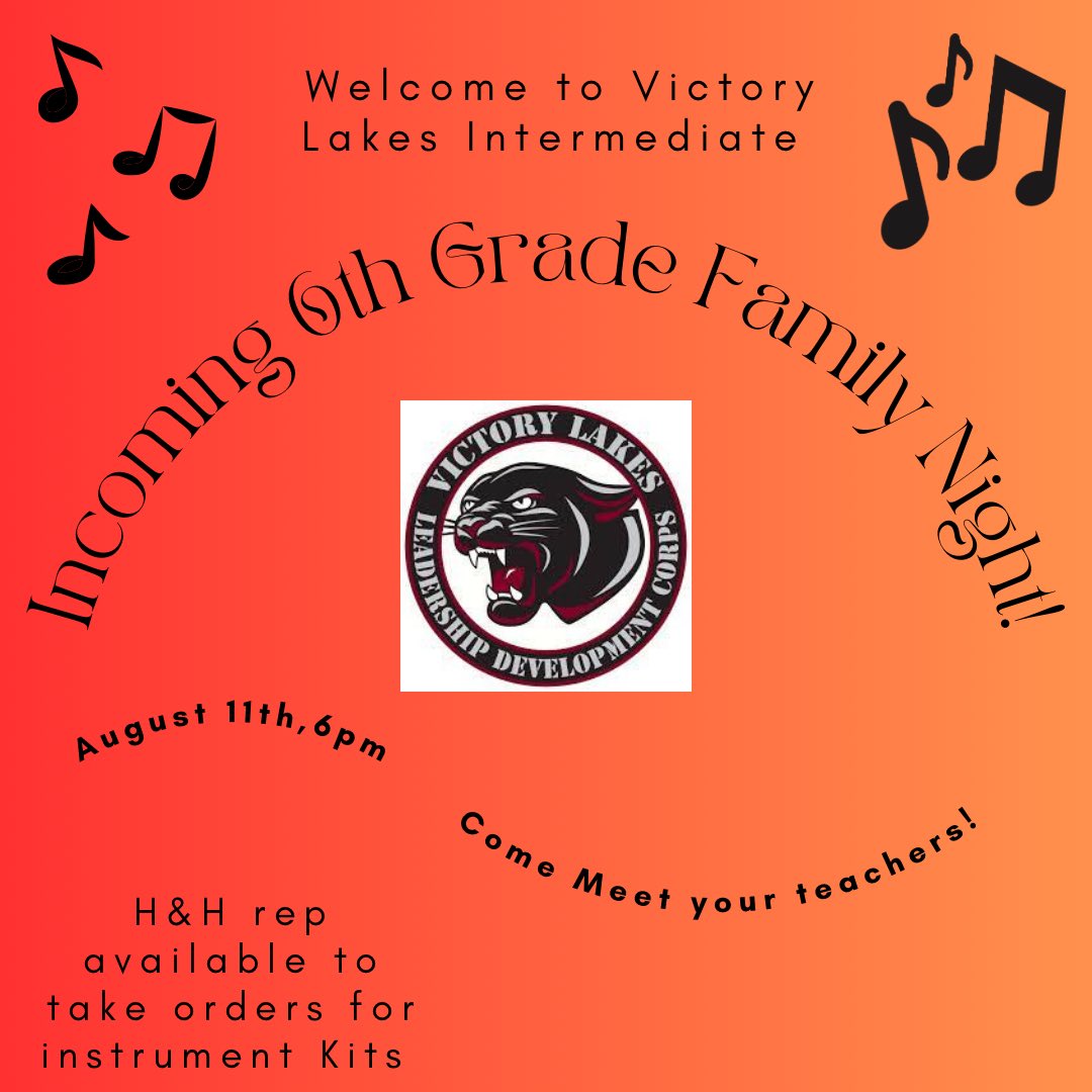 Victory Lakes Band tweet media