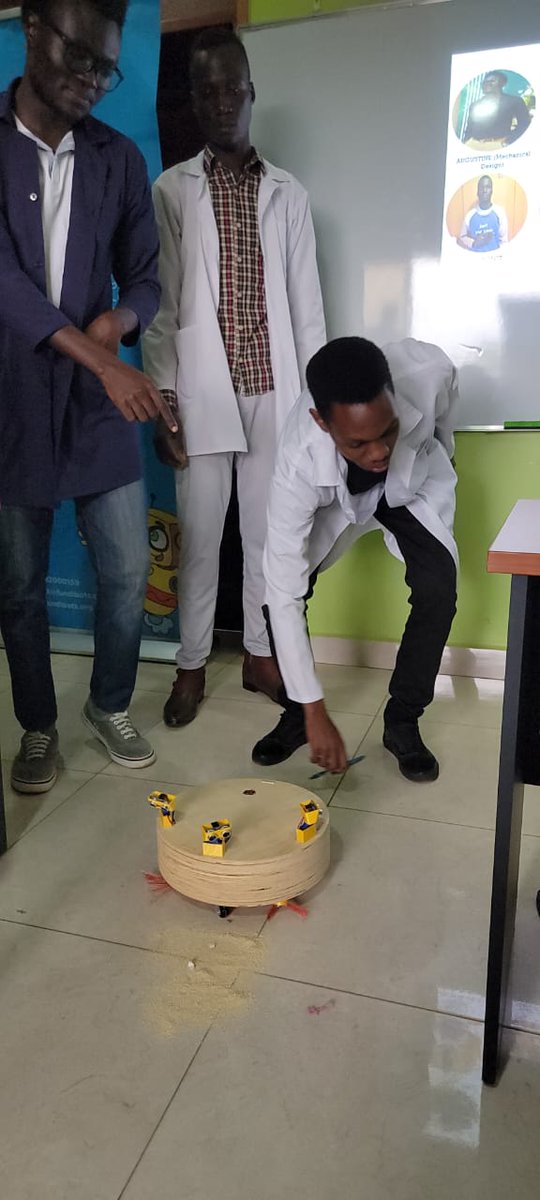 immacimmix's tweet photo. Over the past 2 months we have trained 32students from different Universities in areas of Robotics that is in mechanics, electronics, Arduino programming and soft skills.
It was such an amazing experience as the students presented their end of internship projects.
# Fundi Bots https://t.co/xH56gpFeAm