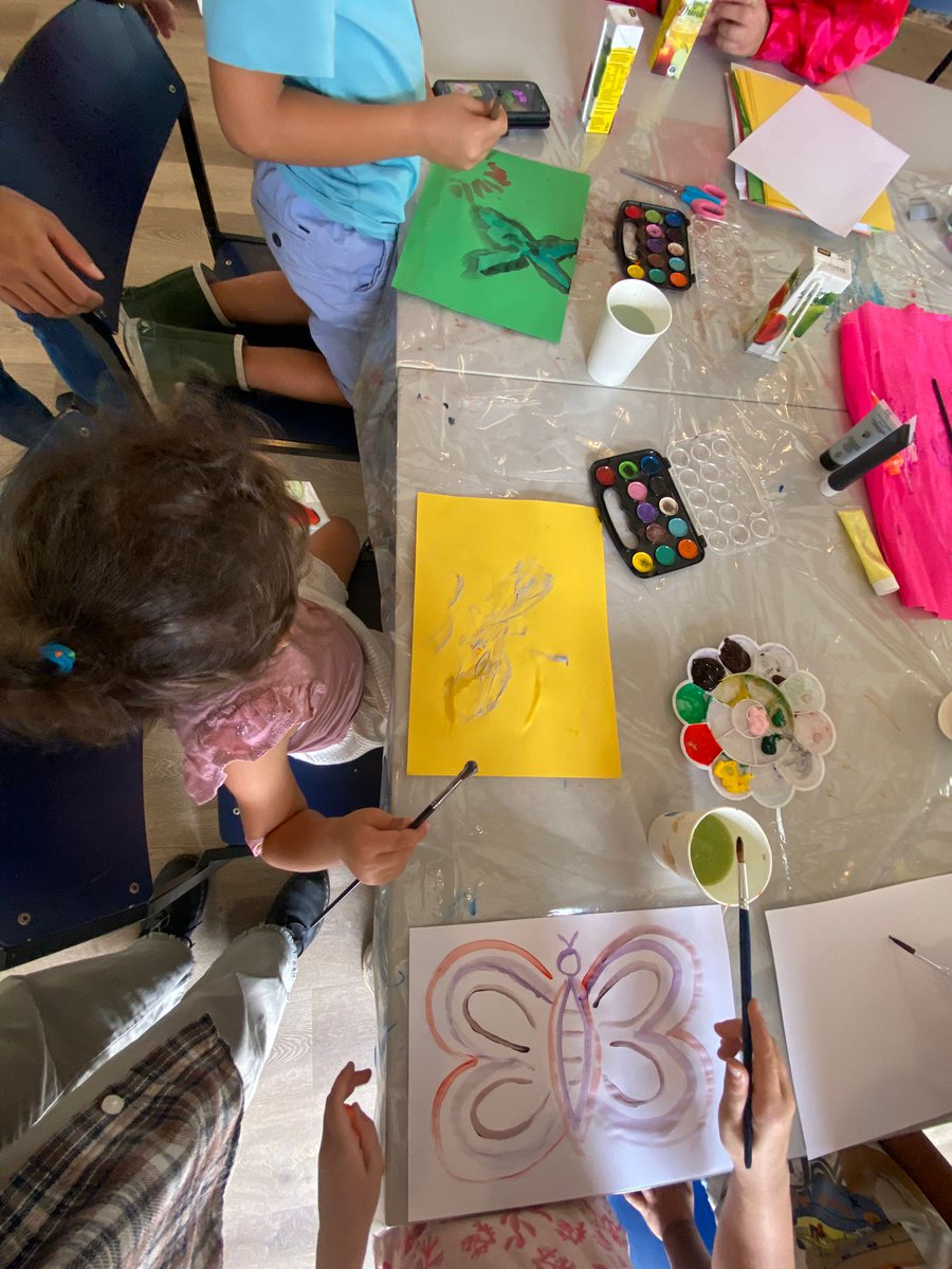 Onze 4e speeldag bij Natuurspeeltuin De Hoef was geslaagd! Smul workshop met prachtige eetbare kunstwerken, verfen en schminken door <a href="/MarijkeJans/">Marijk</a>. Wat een super geslaagde middag! Nog 2 te gaan? Ben je er volgende week woensdag ook bij? #inclusie #spelen  incontactbijzonder.nl