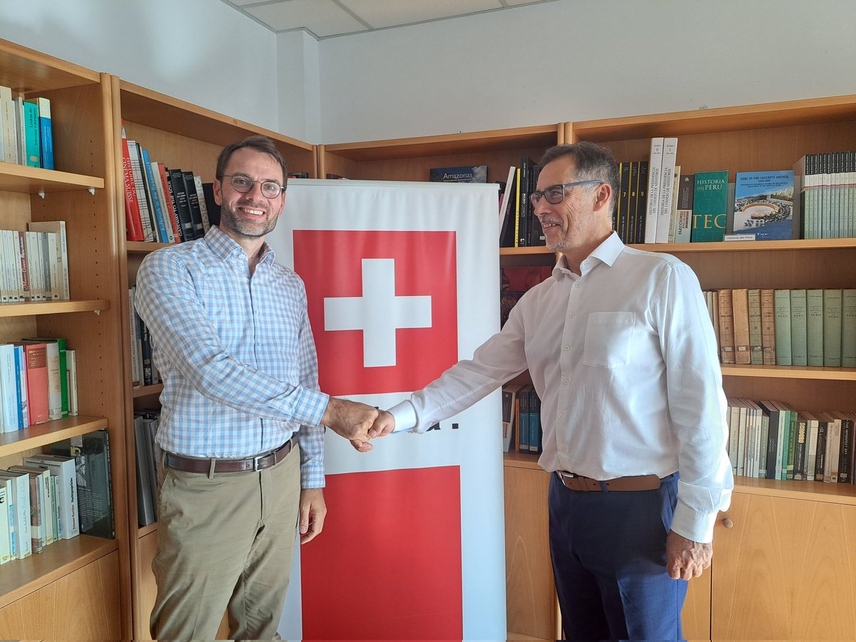 Tengo el placer de dar la bienvenida a nuestro nuevo Jefe de Misión Adjunto Lukas Heinzer, le deseo un exitoso trabajo en la Embajada de Suiza en el Perú y para nuestro país.