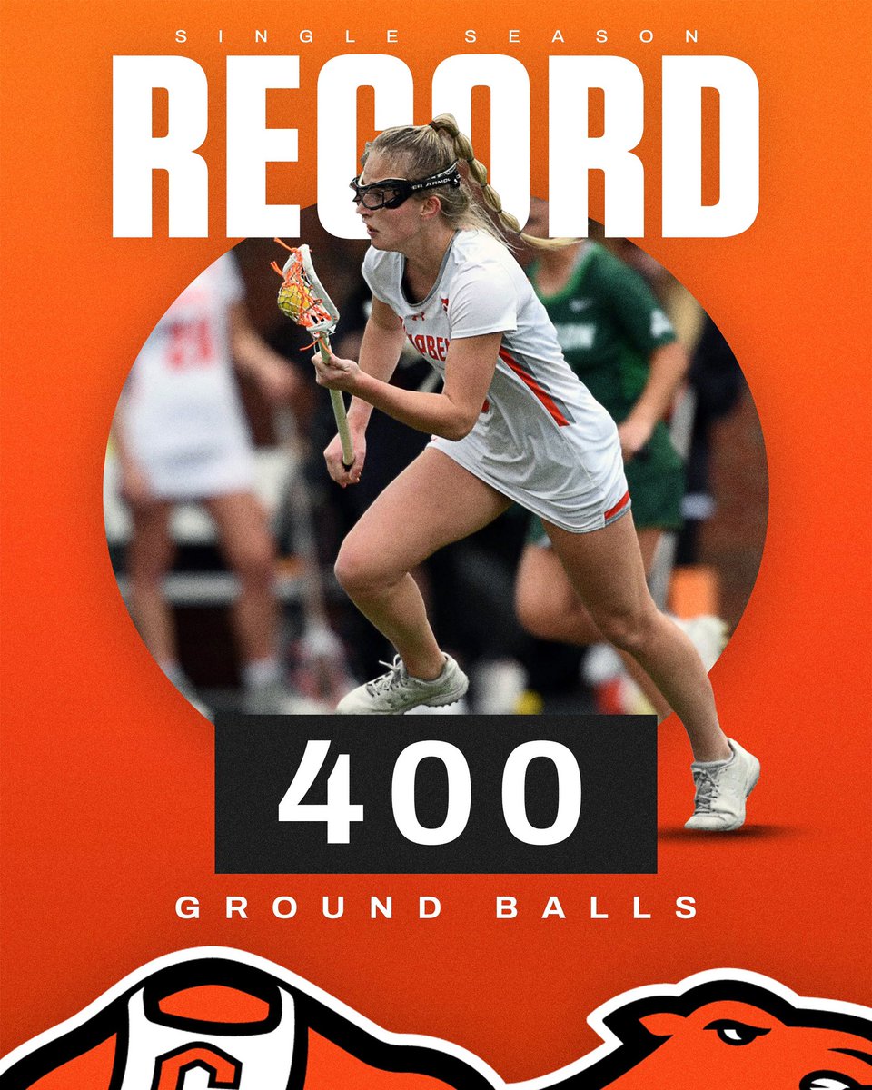 𝗔𝗡𝗢𝗧𝗛𝗘𝗥 𝗥𝗘𝗖𝗢𝗥𝗗 𝗕𝗥𝗢𝗞𝗘𝗡☝️

4️⃣0️⃣0️⃣ ground balls this past season to set the NEW single season record❕GBs were led by Chandler Stewart, Shae Fitzgerald, Bekah Taylor, and Katie Ochall 👏

#RollHumps🐪🥍