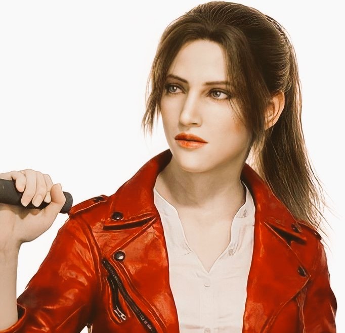 Claire Redfield Resident Evil Infinite Darkness Red Biker Jacket