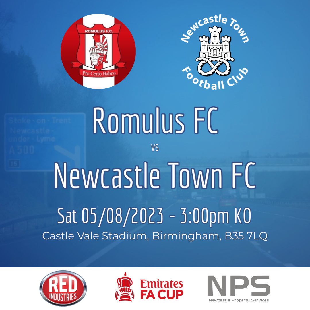 🔵⚪️ | Finally, it’s here. 

Our season starts at Romulus in the FA Cup and we can’t wait to get cracking. 

Read Gibbsy’s preview of our opening fixture. 

Ah, the magic of the cup 😊

newcastletownfc.co.uk/post/match-pre…
