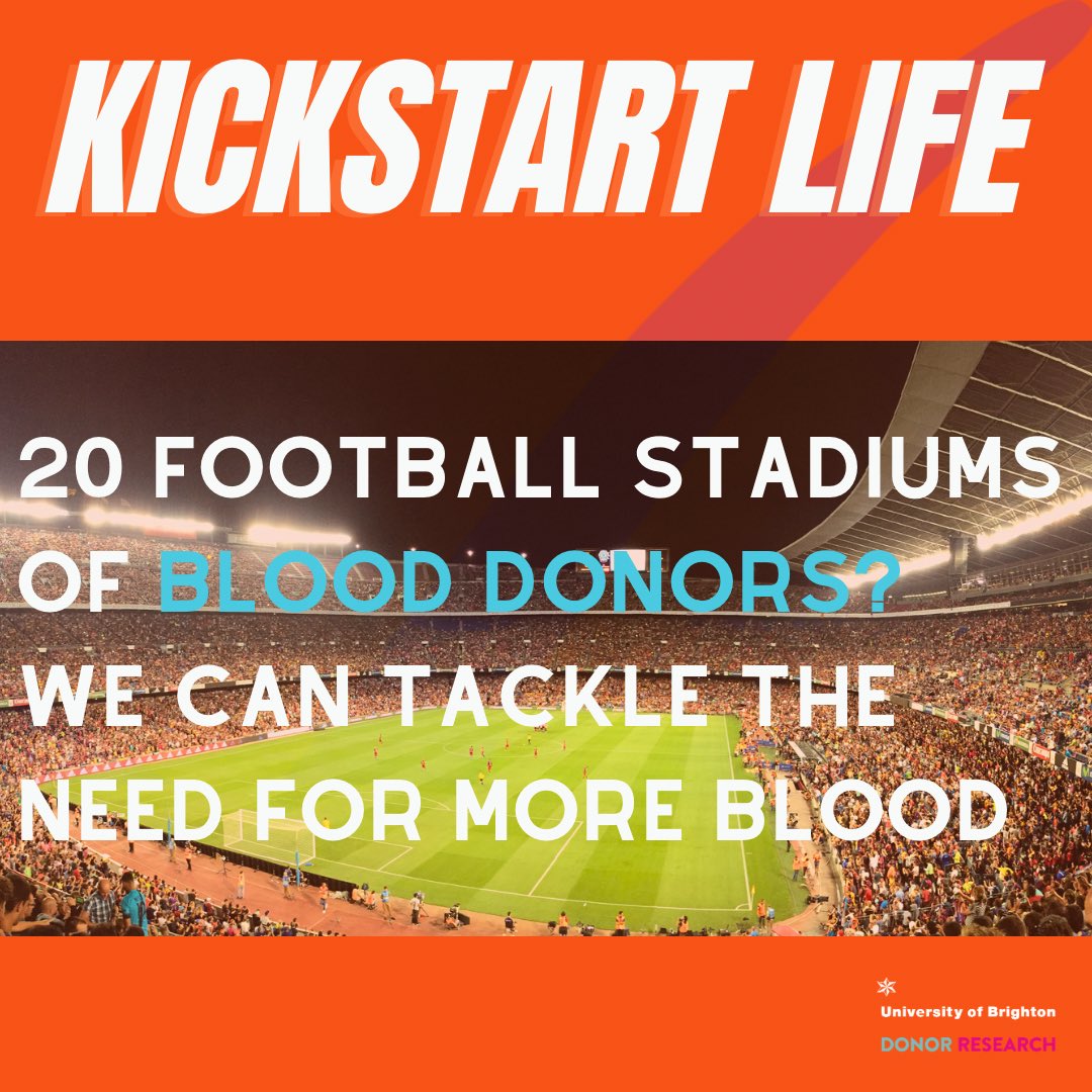 DonorsResearch's tweet image. Attention all men! Did you know that blood donors are needed now more than ever? Just imagine, it would take 20 stadiums of donors to meet the demand. Join us in the fight against blood shortages and make a difference that saves lives. 💪🩸❤️ #MenForLife
@GiveBloodNHS