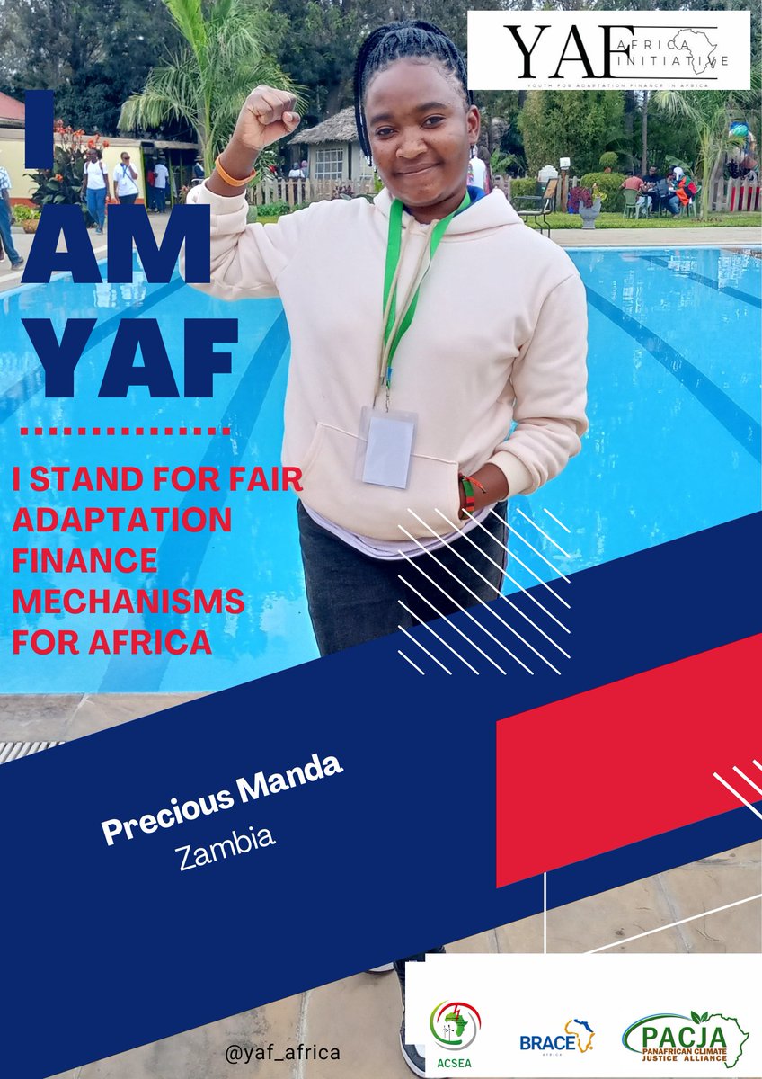 Africa, the continent that pollutes the planet the least, is today one of the world’s most vulnerable to climate risks.

We want fair adaptation finance To combat climate change.
#ClimateFinance 
#ClimateJustice 
#YAF
<a href="/WorldBank/">World Bank</a> <a href="/yaf_africa/">YAF Africa Initiative</a> <a href="/PACJA1/">PACJA</a> <a href="/Sida/">Sida</a> <a href="/mithika_mwenda/">Mithika Mwenda, PhD</a>