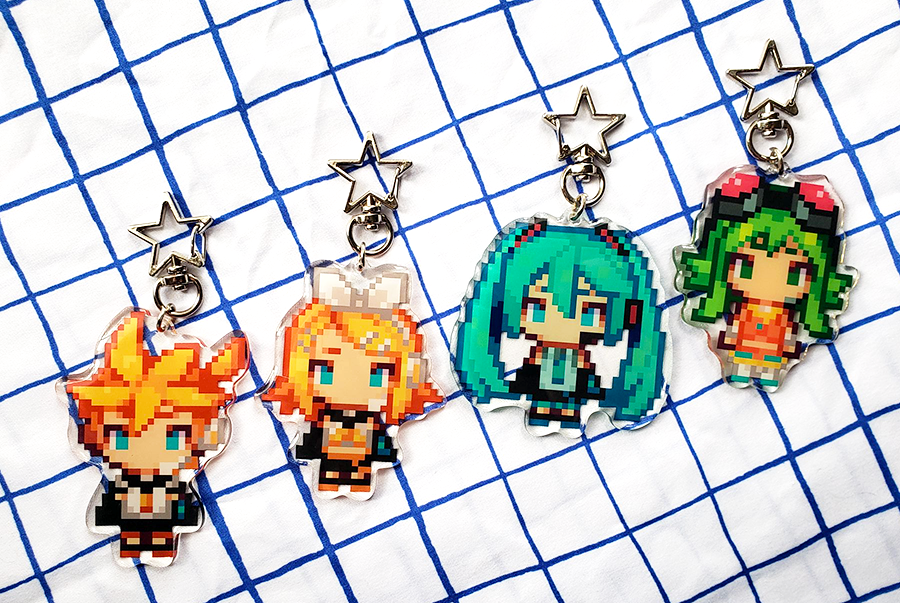 「New charm sale~ 20% off until 8/11!!Use 」|🪐TORI.PNG🪐@ MEGACON A44 ➡️ SAKURACON 2554のイラスト