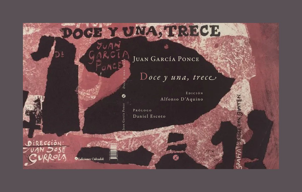 Ediciones Odradek tweet media