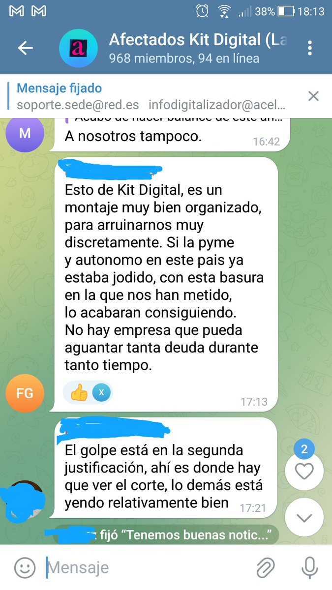 smythsys's tweet photo. Recopilando estos comentarios para cuando el gobierno diga todo lo que ha ayudado a las empresas con el Kit Digital y las ayudas europeas.
Porque lo dirán.
Un infierno. https://t.co/VScEGxOqov