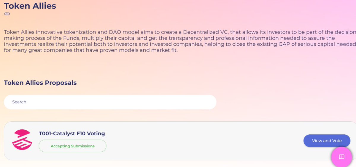 TokenAllies's tweet photo. We're allowing all of our DAO members to vote on what proposals they want us to support with our treasury.

Join our townhall  in 30 minutes to know more!

🔗https://t.co/49HbF2Mo4W https://t.co/aAMNsqwIYq