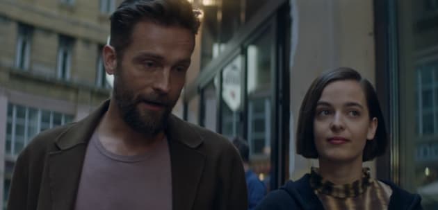 TVFanatic's tweet photo. The Ex-Wife: Exclusive First Look at Tom Mison and Celine Buckens in #Britbox Drama (By @PaulDailly1992) https://t.co/b7vg6oPlET https://t.co/cLCsZ8fmFU