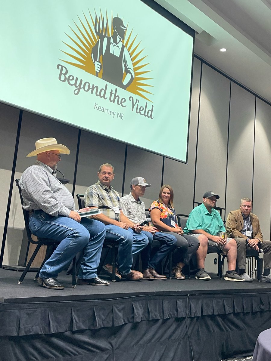 Trust In Food's Jimmy Emmons has spent this week going 'Beyond The Yield' with our friends at @agsoilregen! Thank you for this inspiring event and chance to share how soil and water management strategies can help producers weatherproof their farms.