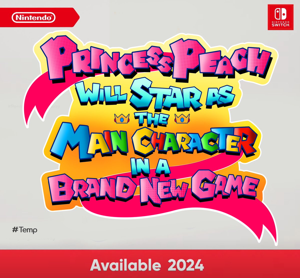 eternalflamebry's tweet photo. Princess Peach Will Star as the Main Character in a Brand New Game is my most anticipated game https://t.co/ncXSQrP3Ds