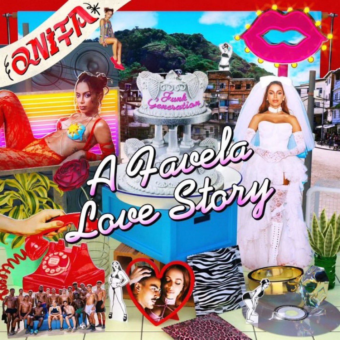 🚨AGORA: Anitta divulga capa oficial do seu novo projeto chamado ‘A Favela Love Story’.
