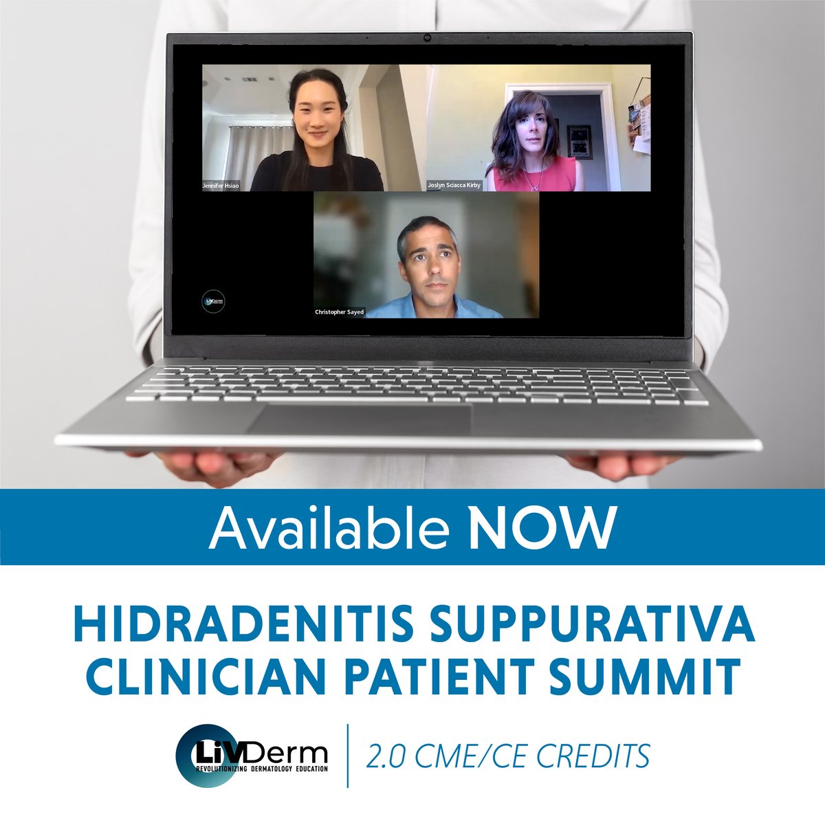 LiVDerm's tweet image. 🚨 NEW HS Clinician Patient Summit for CME/CE credit - learn from the experts AND real patients living with HS!

🔗 Access Here: go.livderm.org/3KPWWnB

#LiVDerm #HidradenitisSuppurativa #Help4HS #HSWarrior #MedEd #Dermatology #DermatologyTips