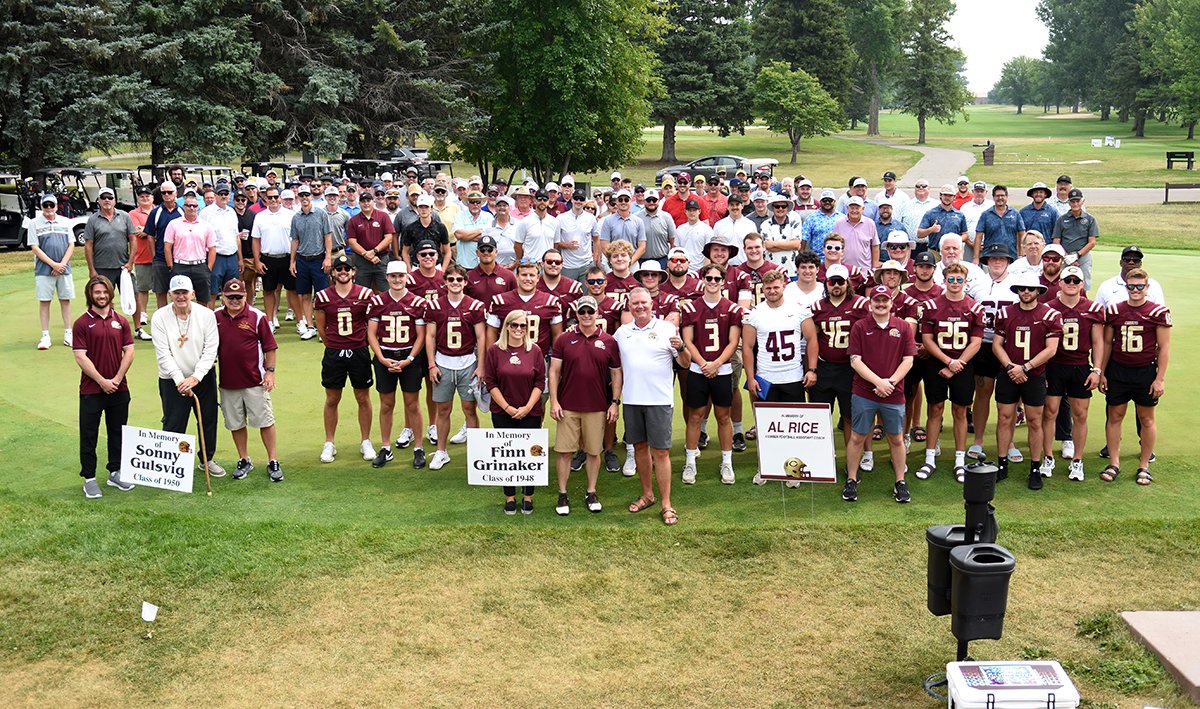 FOOTBALL GOLF OUTING!
The Cobber football golf outing is underway at the Moorhead CC! It's a great day for former &amp; current Cobbers to spend time together enjoying the sunshine &amp; memories.