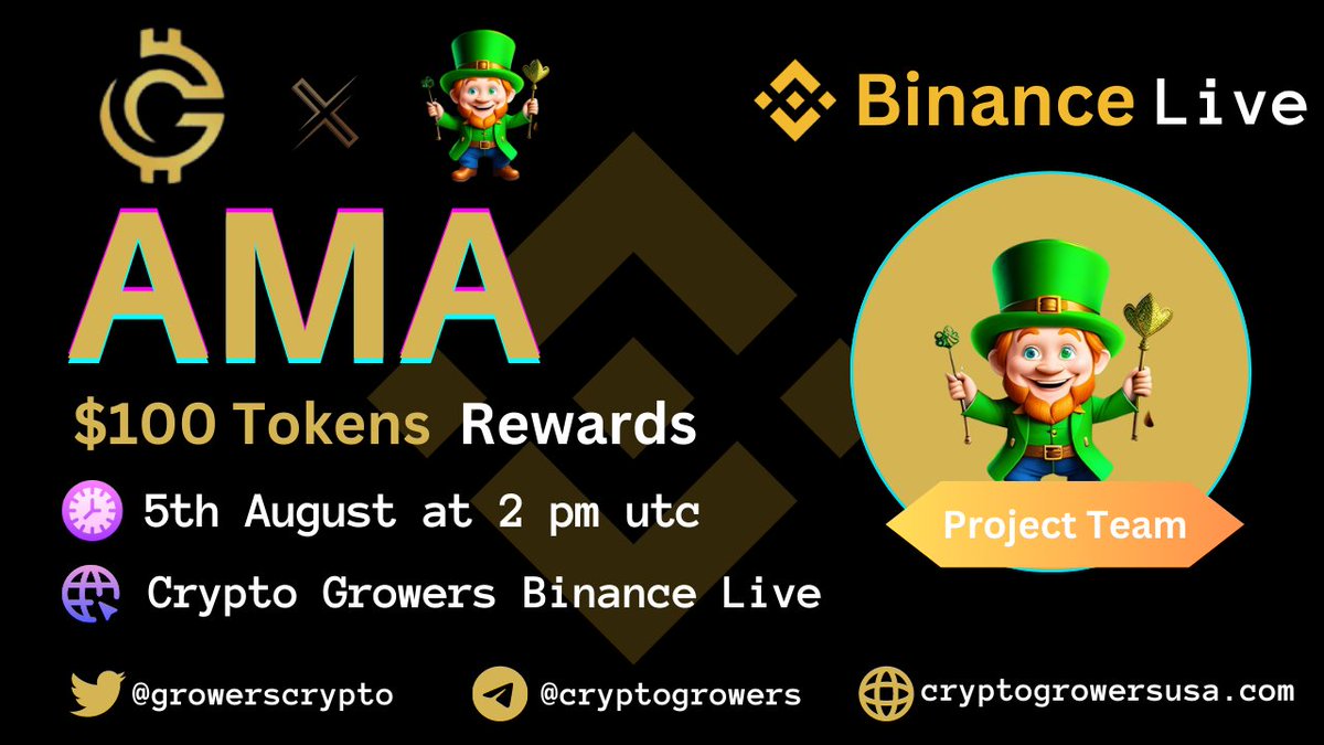 Crypto Growers ( Spaces + AMA ) tweet media
