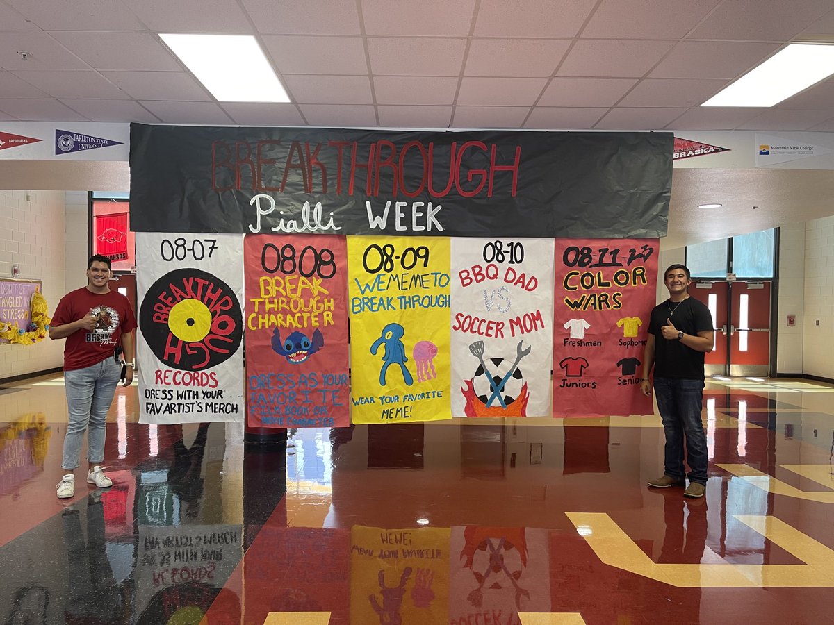 Pialli Week next week AZTECS… dress it up #OneEmpire #BreakThrough 🙌🏼♥️🖤💛🫶🏼