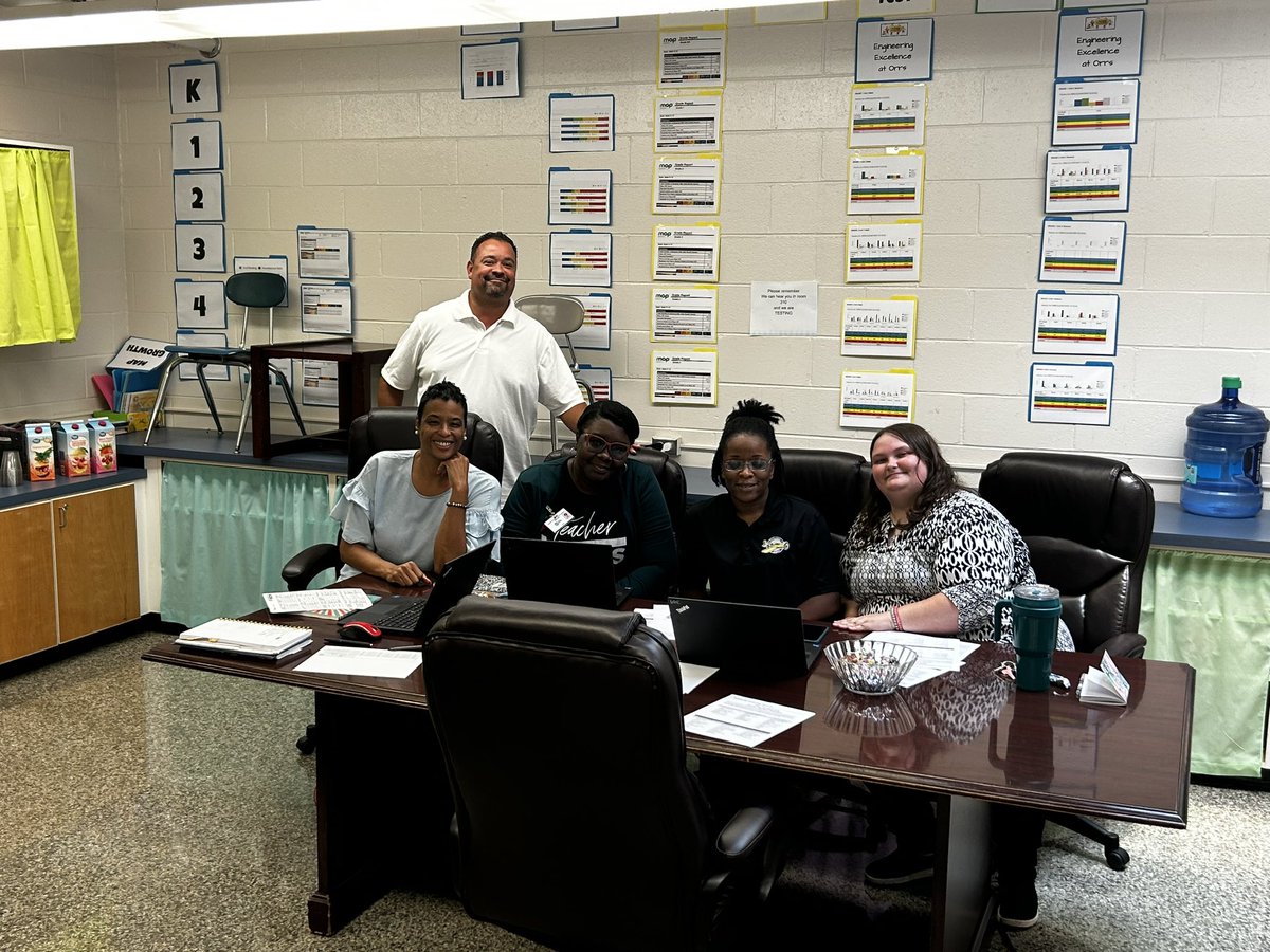 OrrsElementary's tweet photo. Thank you Dr. McElroy and Dr. Walker for delivering the MTSS Behavior PLC to our teachers today! #extraORRdinary https://t.co/9qPKereMd8