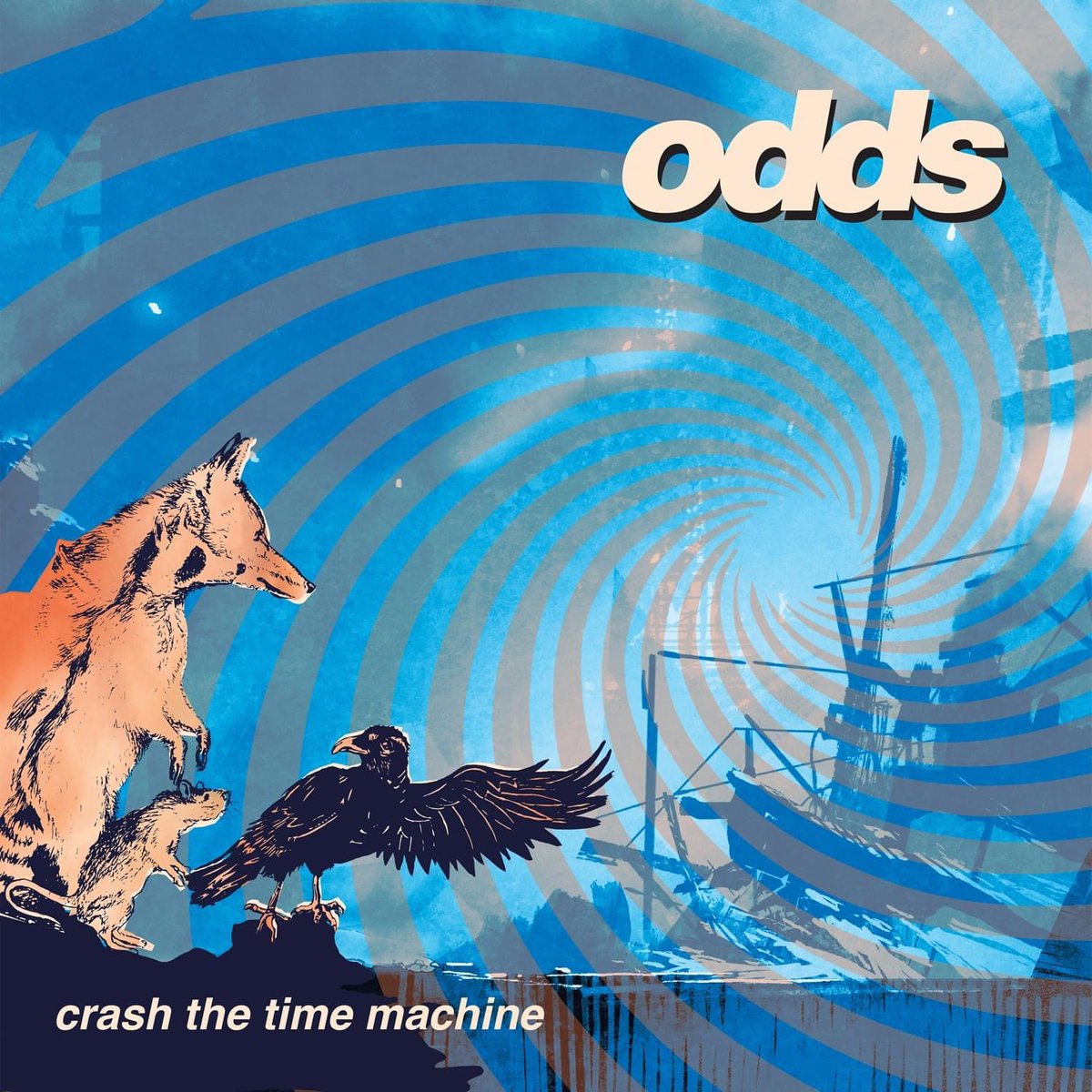 Our new record Crash the Time Machine is also available now on @Bandcamp for #BandcampFriday ➡️: oddsmusic.bandcamp.com/album/crash-th…