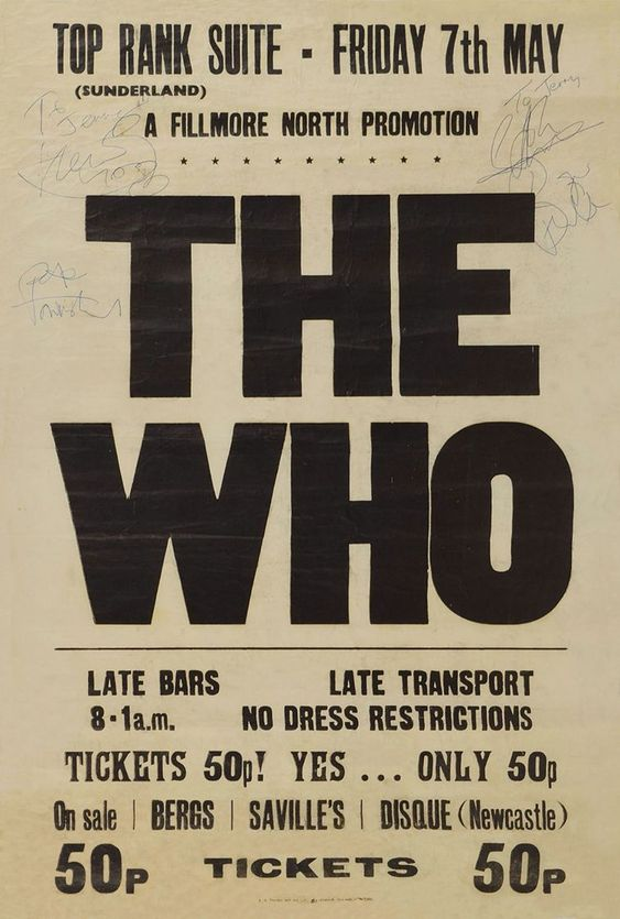 taeonlinehd's tweet photo. The typography in these vintage concert posters is fire. https://t.co/yGPrTNykuq