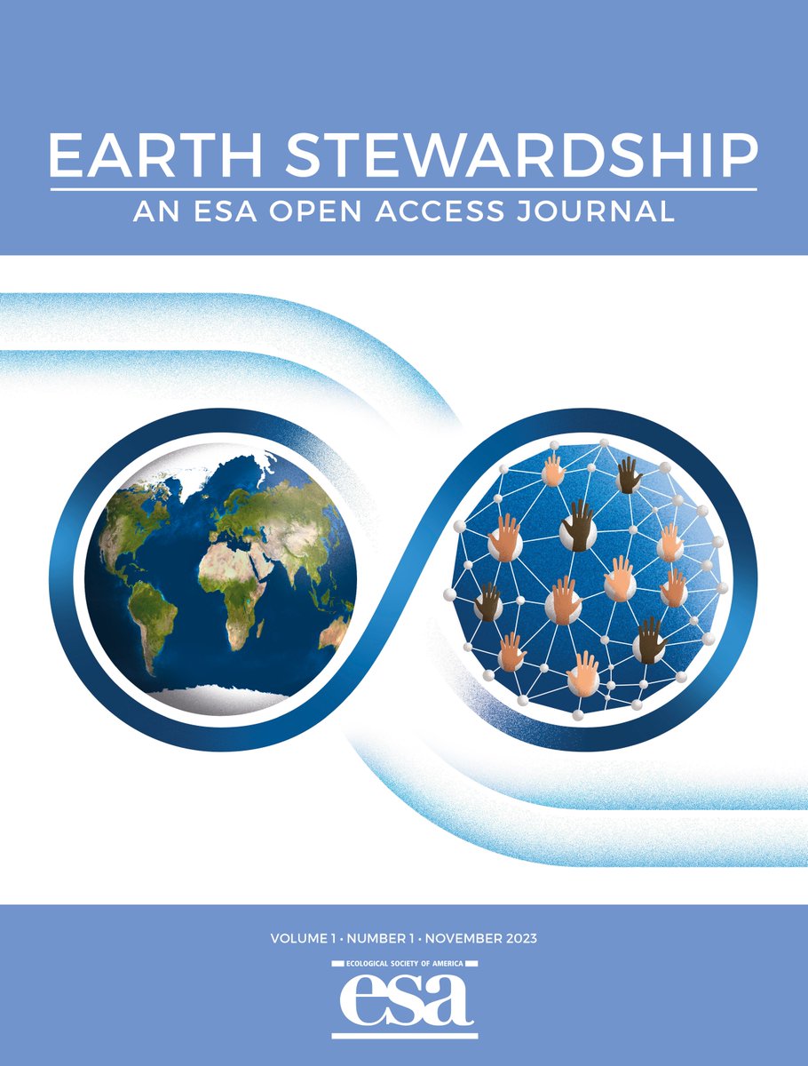 ESA_org's tweet photo. Our family of journals is growing!🎉

Announcing a new international #OpenAccess journal: Earth Stewardship

EIC Elisabeth Huber-Sannwald of @IPICYTciencia will oversee this journal devoted to shaping a sustainable future for nature &amp; people. Learn more: https://t.co/Iqja2TMVJr https://t.co/6dyLjur8nZ