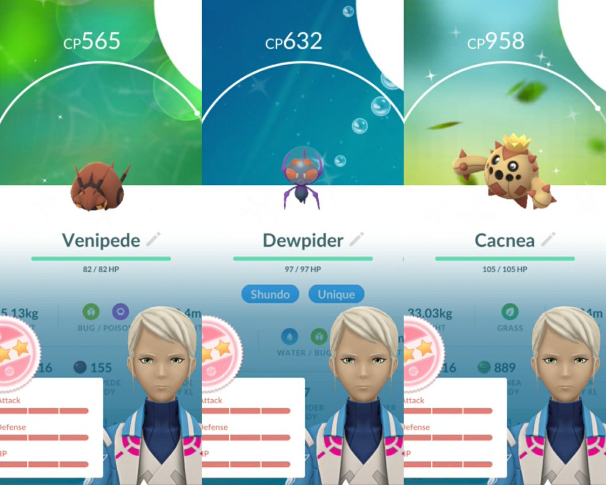AngShinyQueen's tweet photo. Shundo ✨💯✨ Dewpider
Shundo ✨💯✨ Cacnea
Shundo ✨💯✨ Venipede
And ✨Shiny✨ London
Yveltal & Xerneas!
#LondonGofest #PokemonGOFest2023 https://t.co/R1FttmNvqz