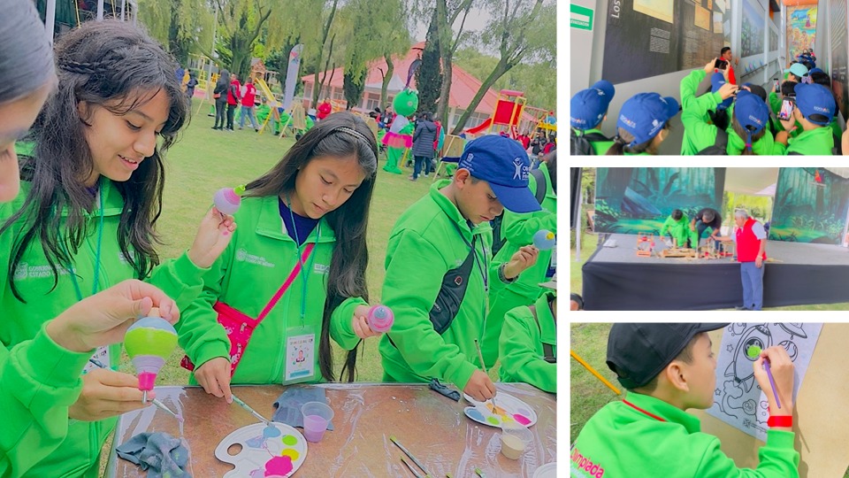 ma_pureza's tweet photo. Las y los 85 ganadores de la Olimpiada del Conocimiento Infantil 2023 disfrutan de una divertida y educativa jornada cultural en el Parque de las Ranas, #SanAntonioLaIsla. Es un placer ver cómo siguen aprendiendo.

@geramonro05
@TinocoGRogelio
@LizethSandovalC
@CONAFE_mx
@SEIEM_ https://t.co/ON4NokPket