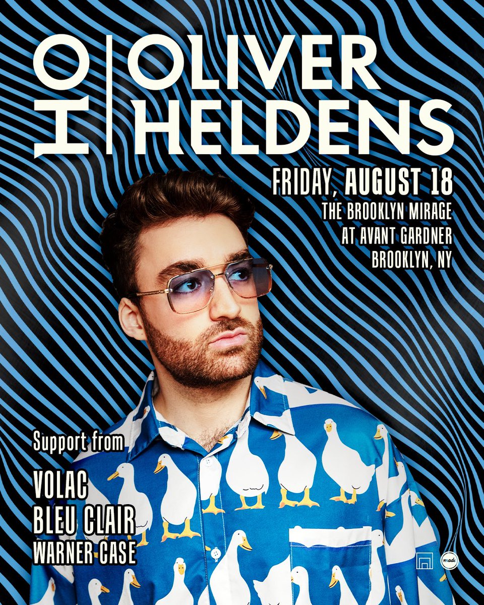 Oliver Heldens ๐บ๐ป๐โจ/๐น๐งฒ (@oliverheldens) on Twitter photo .<a href="/volacmusic/">VOLAC</a> <a href="/BleuClairMusic/">๐๐ฅ๐๐ฎ ๐๐ฅ๐๐ข๐ซ</a> warner case ๐ <a href="/BrooklynMirage/">The Brooklyn Mirage</a> link.dice.fm/R7114cf6be30 .<a href="/volacmusic/">VOLAC</a> <a href="/BleuClairMusic/">๐๐ฅ๐๐ฎ ๐๐ฅ๐๐ข๐ซ</a> warner case ๐ <a href="/BrooklynMirage/">The Brooklyn Mirage</a> link.dice.fm/R7114cf6be30