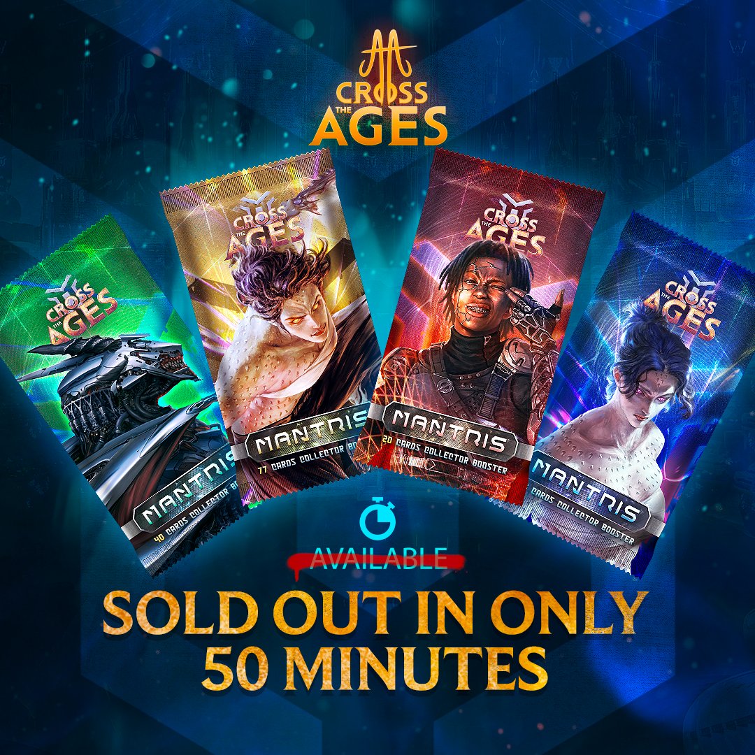 CrossTheAges's tweet photo. 𝙍𝙚𝙘𝙤𝙧𝙙 𝙗𝙧𝙤𝙠𝙚𝙣! 🤯

We couldn't have done it without you, so congratulations to the #CrossTheAges community! 🙌

➡️ Find out about our next sessions here: https://t.co/fvPLTW7iXt

#Gaming #GameFi #Mantris https://t.co/h2PdHKvRK5