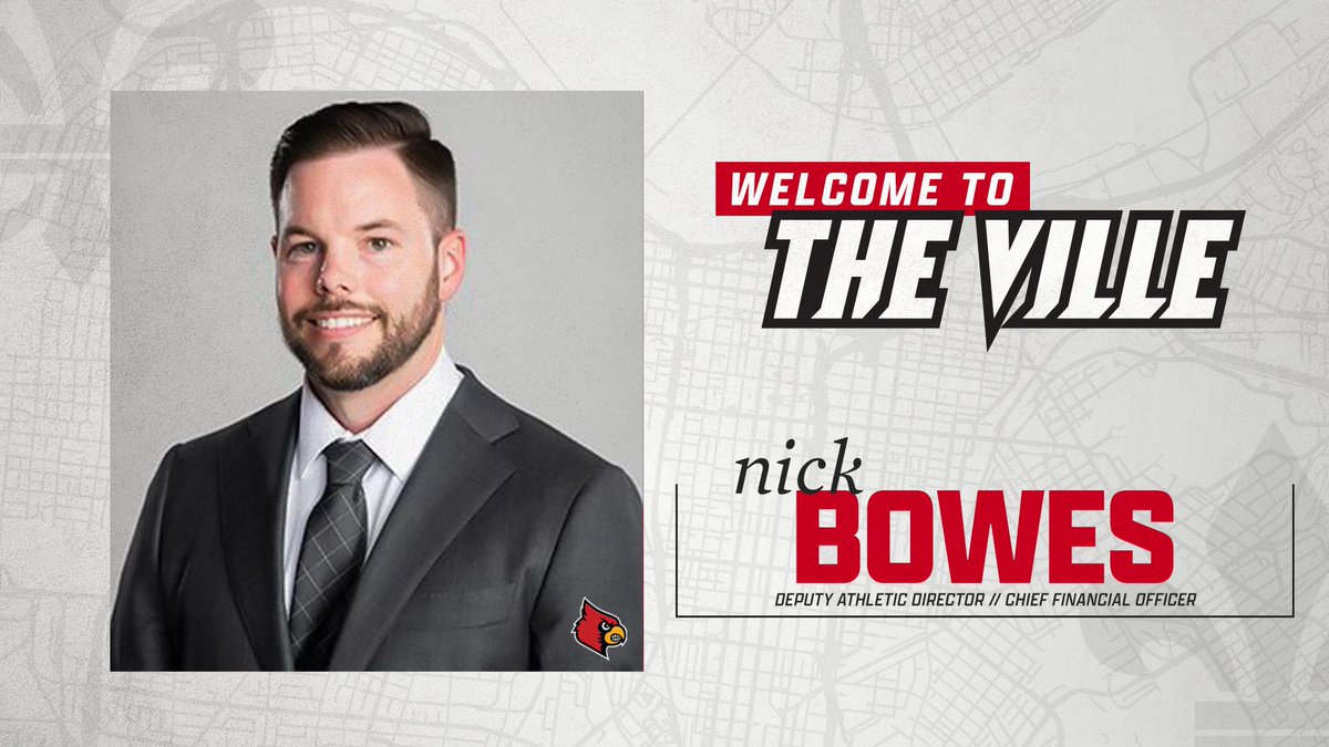 GoCards's tweet photo. Join us in welcoming our new Deputy Athletic Director and CFO, Nick Bowes, to The Ville!

More Info: https://t.co/gBjvhqgrWr

#GoCards https://t.co/vJwWwFzQGD