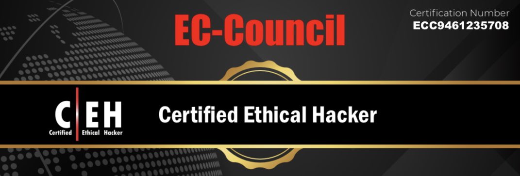 masterdpk11's tweet image. Officially Certified Ethical Hacker 😎😊