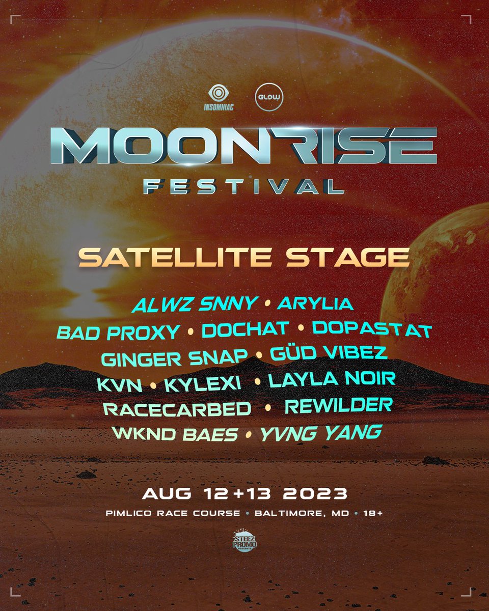 Moonrise Festival lineup