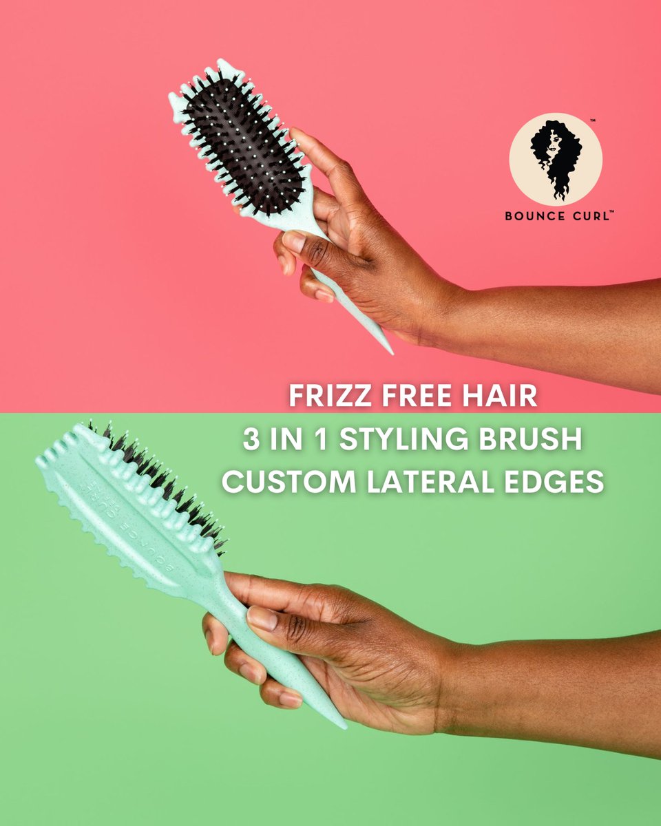 BounceCurl's tweet image. Say goodbye to frizz and hello to frizz-free waves, curls, and coils now made possible in three unique ways! 💕 Embrace the power of this freshly launched gem and level up your hair game today!
.
#bouncecurl #brush #new #newproduct #waves #curls #coils