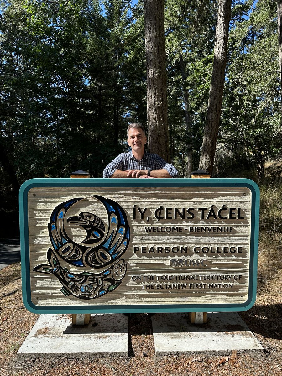 I am happy to share that I have started a new position as President and Head of College at Pearson College UWC. Excited, humbled and looking forward to working to further promote making education a force for peace, sustainability, climate leadership and reconciliation.

<a href="/PCUWC/">Pearson College UWC</a>