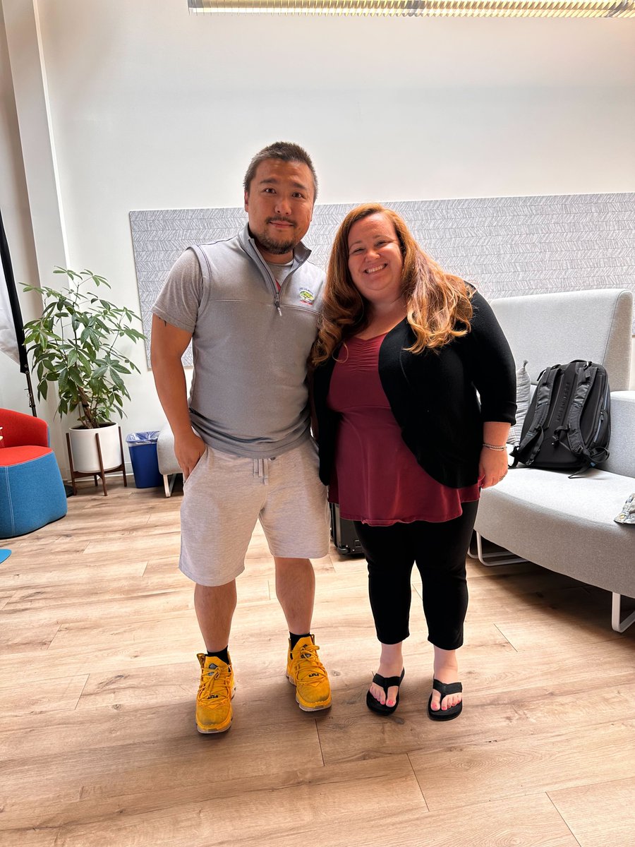 #foundersfriday Meet the brains behind the eye-brain connection, Joe (CTO) and Christy (CEO)! An absolute dynamic force changing the face of healthcare as we know it 🤩 #retina #ai