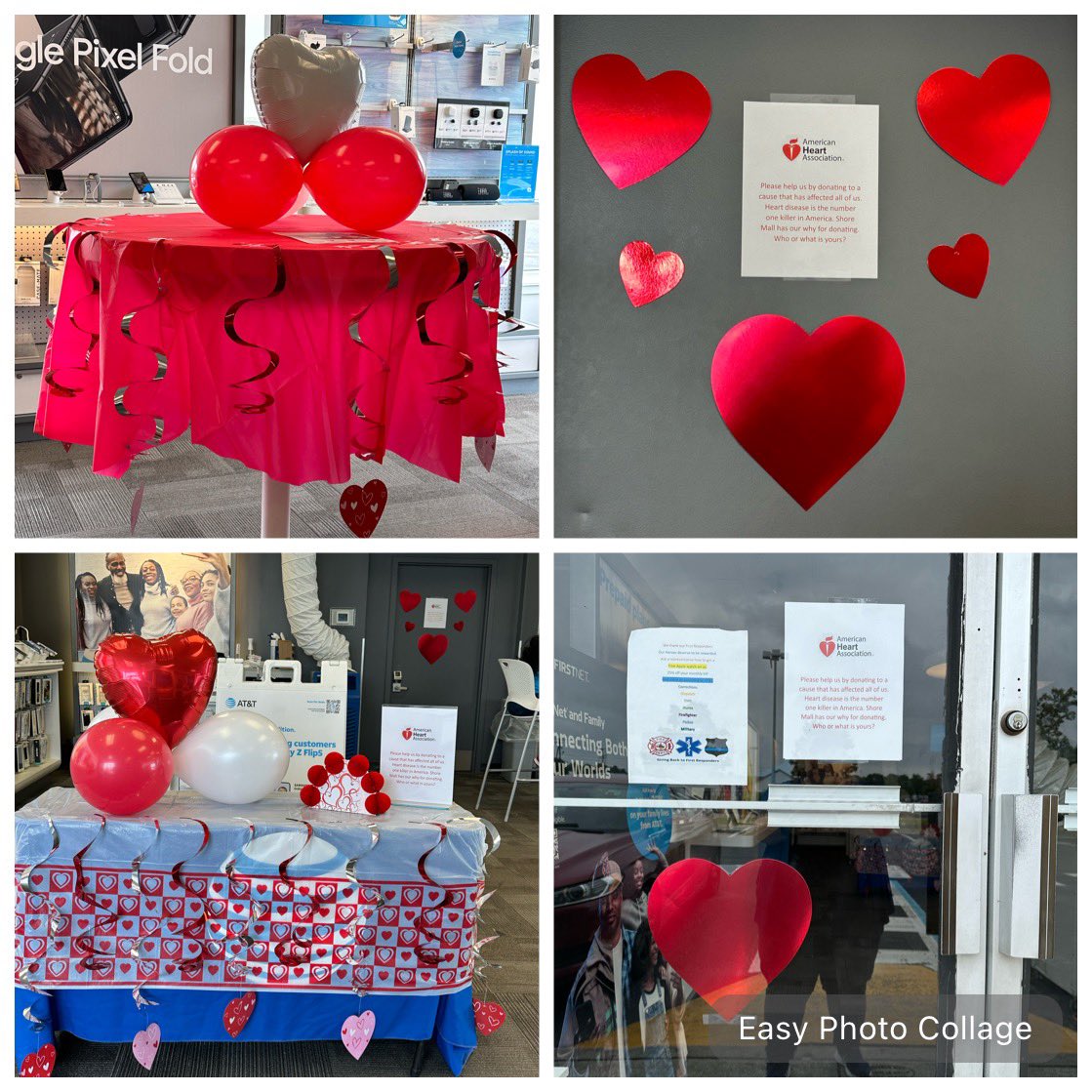 njredgrl's tweet photo. Shore Mall has Heart. Supporting the AHA. 
@AKGaddy @Nay0532 @AnaisfromATT @OHPAunstOHPAble https://t.co/rhyEJsUHpl