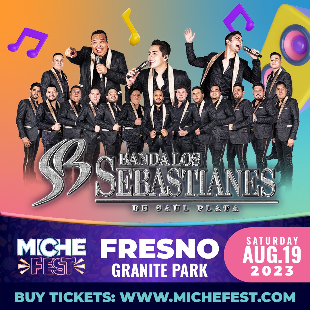 🔥 𝗡𝗢 𝗧𝗘 𝗤𝗨𝗘𝗗𝗘𝗦 𝗦𝗜𝗡 𝗧𝗜𝗖𝗞𝗘𝗧𝗦 𝗣𝗔𝗥𝗔 @bandalossebastianes 𝗘𝗡 𝗙𝗥𝗘𝗦𝗡𝗢 🔥

Se jala pa'l parrandón plebe o qué? Nada más y nada menos que el Primer Festival Rodante de Música Mexicana con el mejor elenco!! Nooosss fuiiimooossss!🤠💥

Get your tix NOW! 🎟