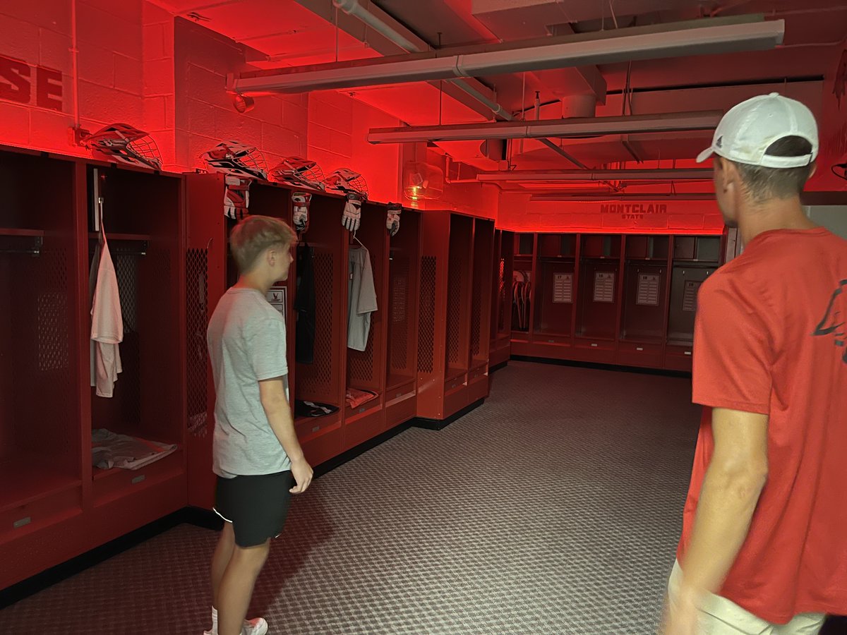 Mike Bonner (@mikebon829) on Twitter photo Thank you Coach Poskay <a href="/MPoskay7/">Matt Poskay</a> for the invite to discuss <a href="/MontclairStLax/">MontclairSt.Lacrosse</a> and tour the campus! I had an awesome time. Looking forward to speaking again real soon!!
<a href="/BravesHSLax/">Manalapan Braves Boys HS Lacrosse</a> #MSU #RedHawks Thank you Coach Poskay <a href="/MPoskay7/">Matt Poskay</a> for the invite to discuss <a href="/MontclairStLax/">MontclairSt.Lacrosse</a> and tour the campus! I had an awesome time. Looking forward to speaking again real soon!!
<a href="/BravesHSLax/">Manalapan Braves Boys HS Lacrosse</a> #MSU #RedHawks