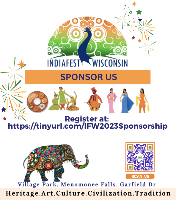 Want to sponsor us?
<a href="/IndiaFestWI/">IndiaFest Wisconsin🇺🇸🇮🇳</a> is brought to you by a volunteer-driven ultra-small-garage non-profit spreading awareness of the world's oldest living civilization &amp; a remarkable heritage. #Diversity #civilization #Heritage. tinyurl.com/IFW2023Sponsor…
<a href="/MenomoneeFalls/">Menomonee Falls, WI</a> #Waukesha