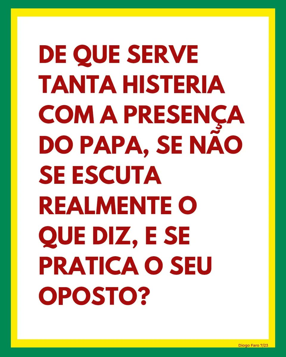 Segue o fio.