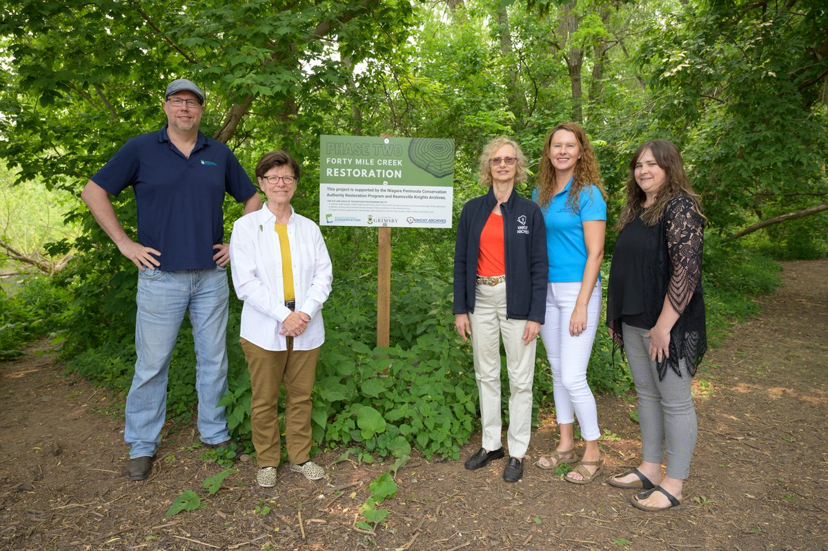 NPCA_Foundation's tweet photo. Through their Earth Month Shredding initiative in April, Knight Archives raised more than $2,000 to help plant 100+ native trees &amp; shrubs at the 40 Mile Creek Park in Town of Grimsby.

Read more on this great story at https://t.co/ALrlTzt048

#CommunityPartners #Conservation https://t.co/SNOce7ISgo