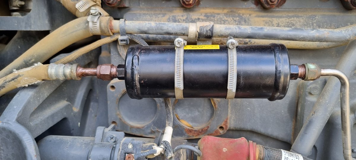 Quality #airconditioning service on this <a href="/AGCOcorp/">AGCO</a> CAT MT765C. The system was 23% low on #R134a. New filter installed, good clean and recharge with the correct amount.  Perfect

📲 07551 908595
🌐 pinpointcosultants.co.uk 

<a href="/SamcoShrim/">Samco & Shrim Farmers</a> 
<a href="/AMAAirCon/">AMA Air Conditioning</a> 
#farming #agriculture