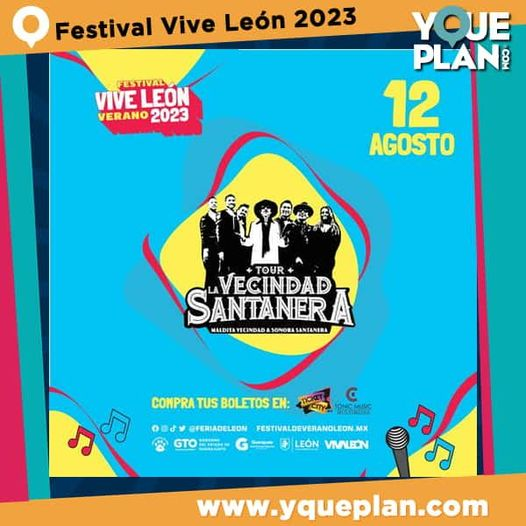 La Vecindad Santanera en Festival Vive León 2023 ‼️
📲 yqueplan.com/evento/la-veci…
.
.
#viveleon #leon #leonguanajuato #vecindadsantanera La Vecindad Santanera