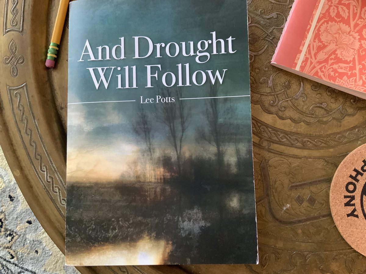 cjsarett's tweet image. #TheSealeyChallenge day 4, reading the chapbook And Drought Will Follow by @LeePottsPoet (Frosted Fire)