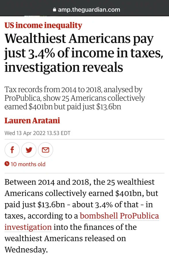 highbrow_nobrow's tweet image. This is a violation of the social contract. The super rich benefit from civilization, but don’t want to pay for it.