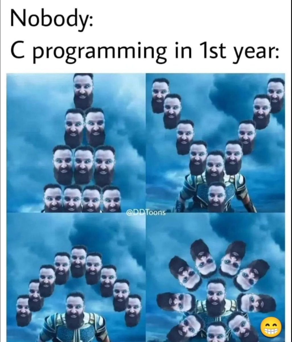 chaitanyaSetti's tweet photo. Why do programmers hate nature? It has too many bugs.

#CodeJokes #MemeStackOverflow #SyntaxLaughs #CtrlAltDeleteLaughs #ByteSizedHumor #TechTickles #DebuggingDilemmas #ProgrammingLaughs https://t.co/qLcm26ahEV