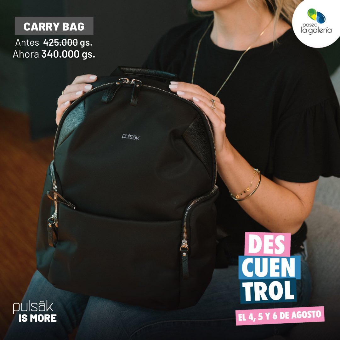 pulsak__'s tweet photo. Este 4, 5 y 6 de Agosto te esperamos con estos súper descuentos 🔥 ÚNICAMENTE en nuestra tienda dentro del📍 Paseo La Galeria (Nivel 1) 

20% de Descuento, con cualquier medio de pago (efectivo, tarjeta de débito o crédito) 💳

¡No te quedes sin tu Pulsak! 🎒 #PulsakIsMore https://t.co/QrXQKckk0k