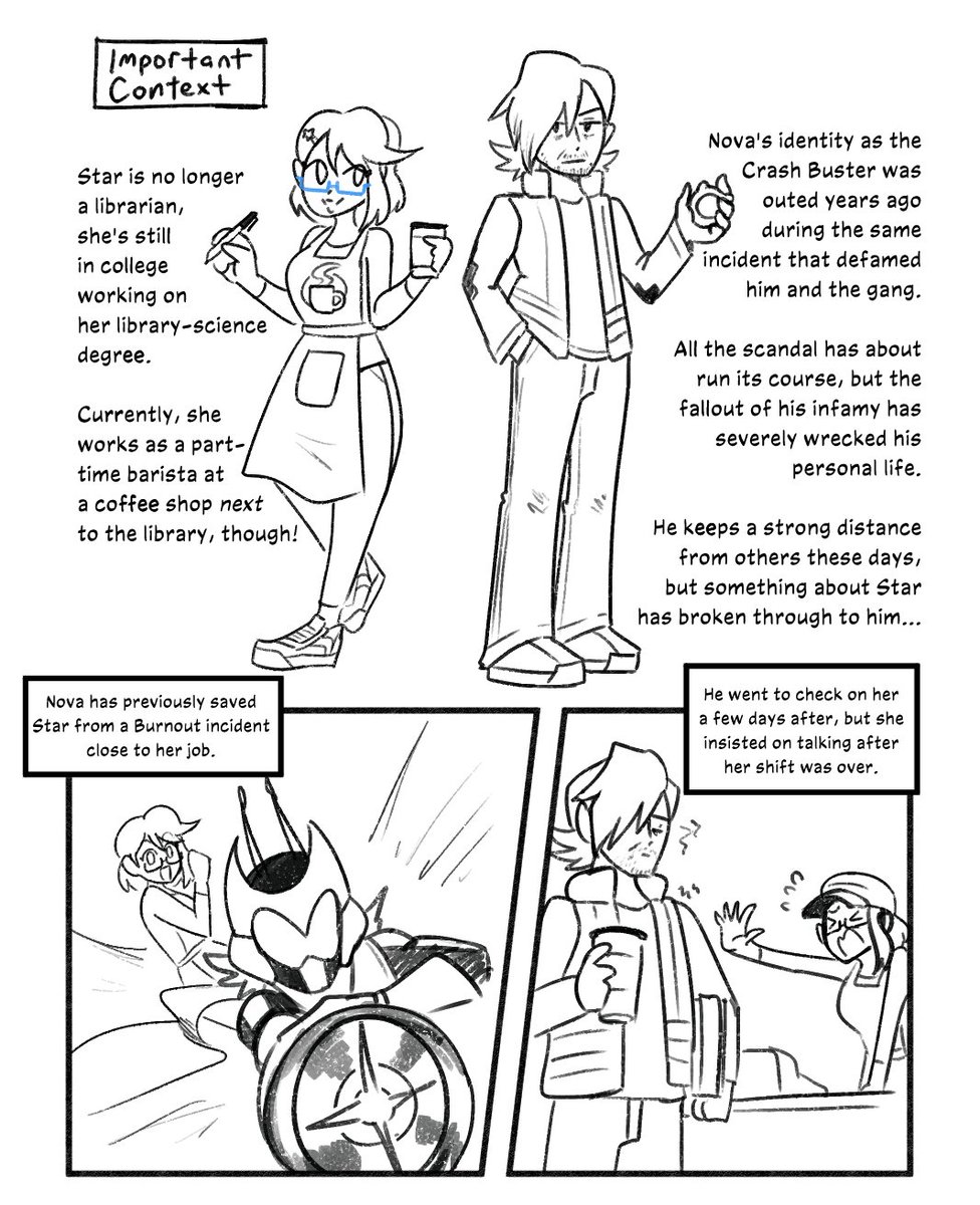 This GENC post actually gave me some motivation to draw up some ideas I've been having on Star and Nova's relationship! (1/3)