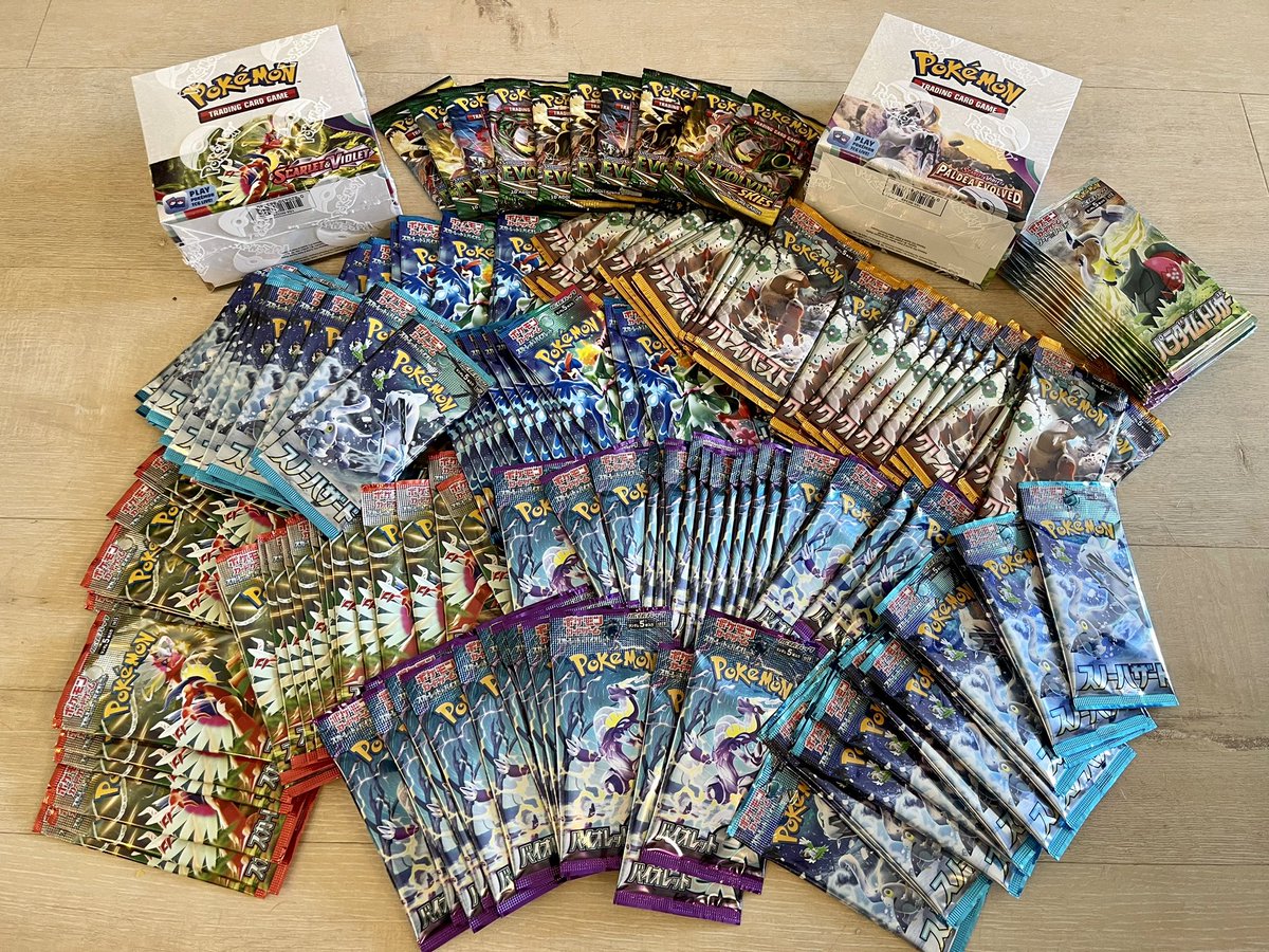 pdc_adrian's tweet image. Giveaway $800 worth of Pokémon TCG in 5 hours

For a chance to win your choice of TCG bundle:

✅ like &amp;amp; RT this
✅ follow
✅ be kind and caring. No proof needed lol

Drawing winners today. Hurry!
5 PM PST / 8 PM EST ⏰ 

Dropping stream link 👇